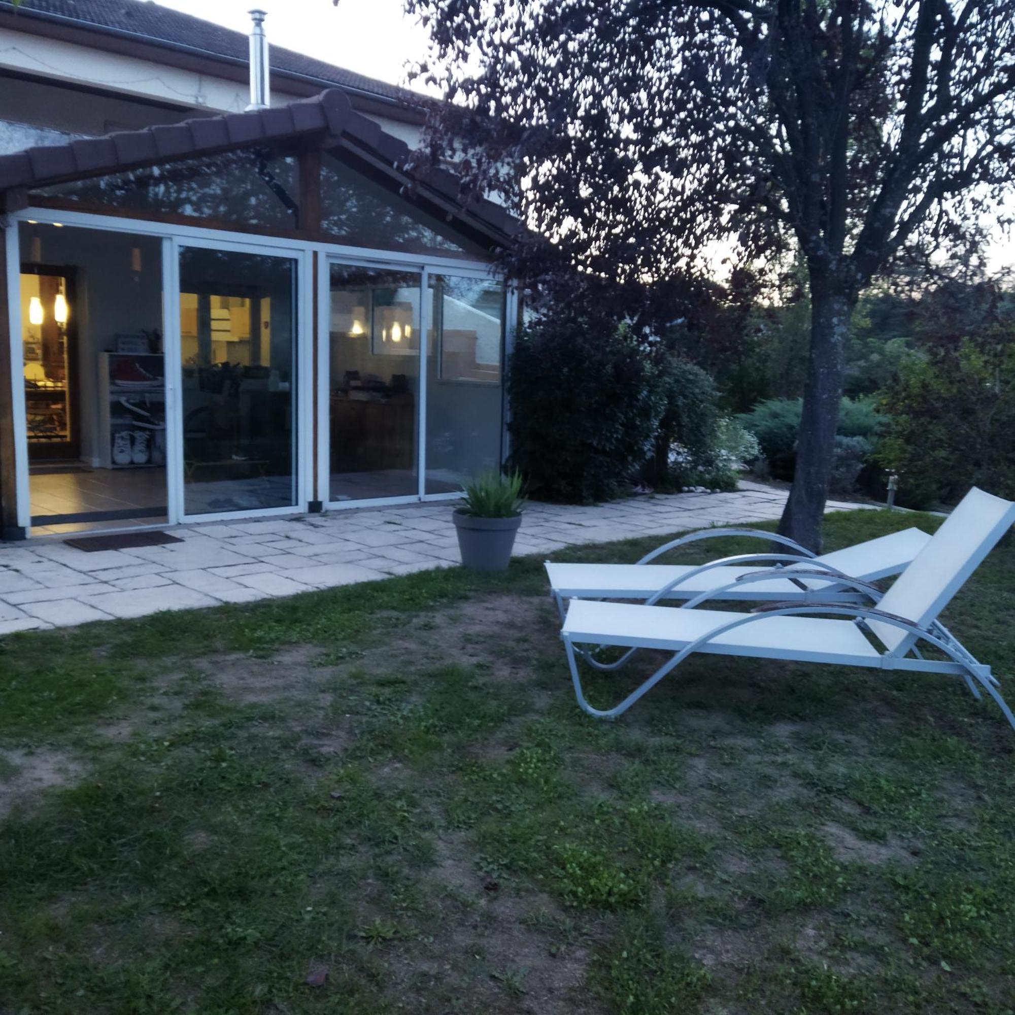 Chambre Dans Un Ecrin De Verdure Dommartin  Exterior foto